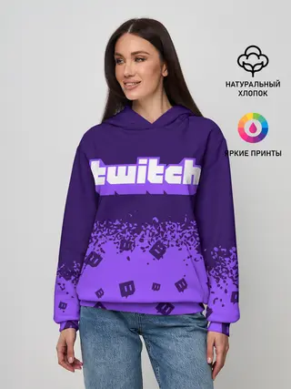 Женское худи / TWITCH / ТВИЧ