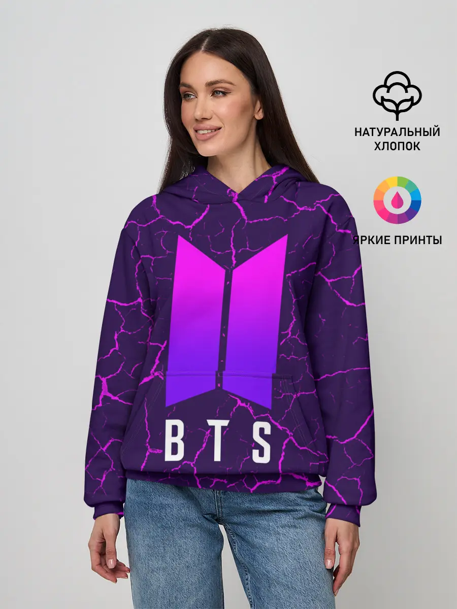 Женское худи / BTS / БТС