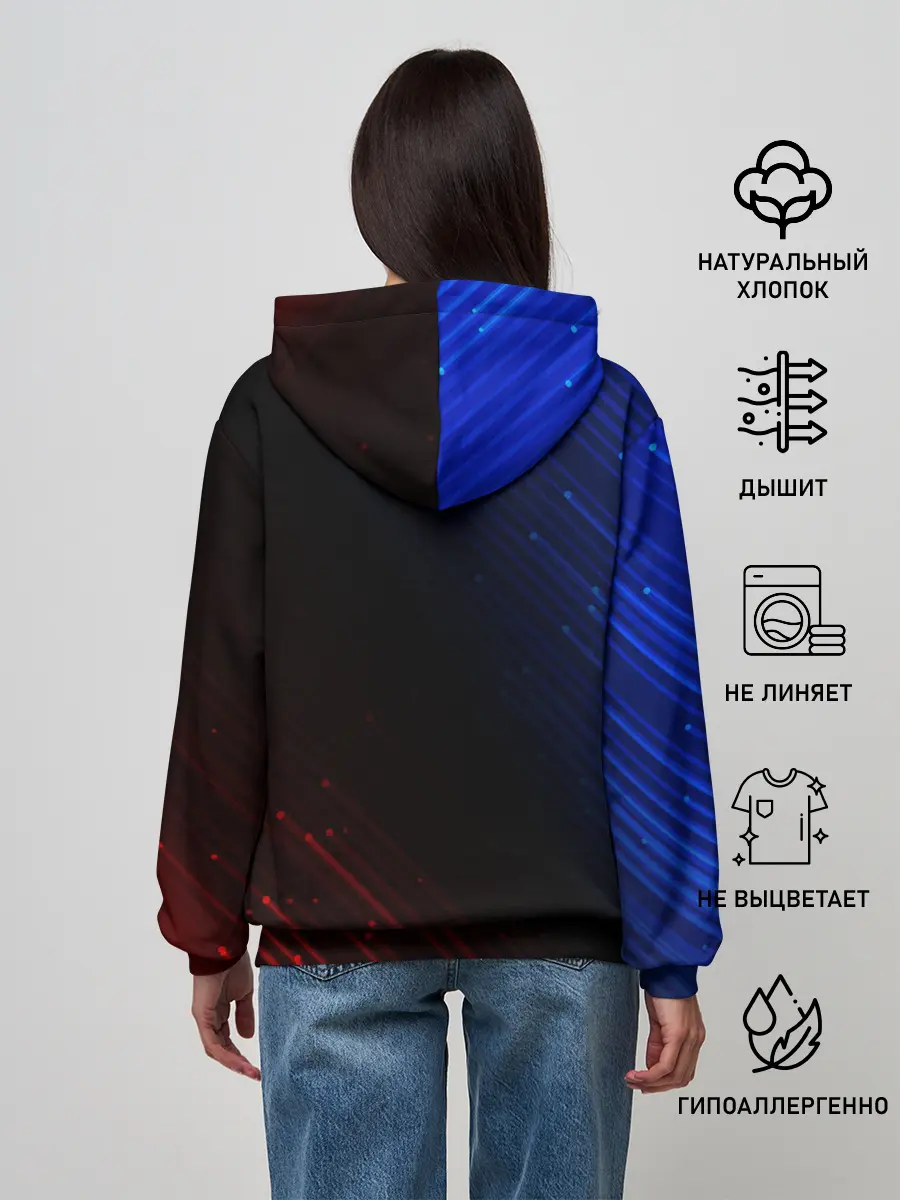 Женское худи / MERCEDES / МЕРСЕДЕС