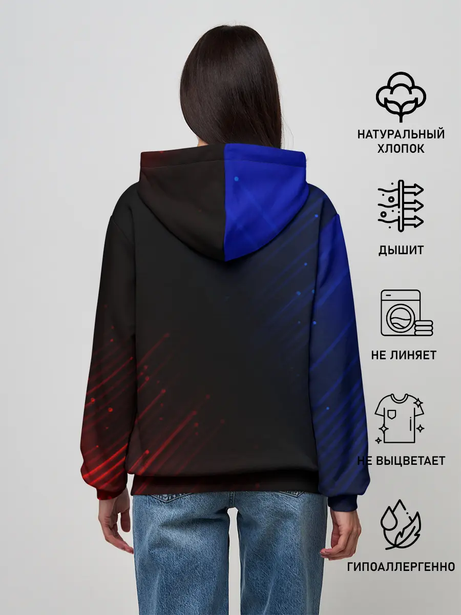 Женское худи / MERCEDES / МЕРСЕДЕС