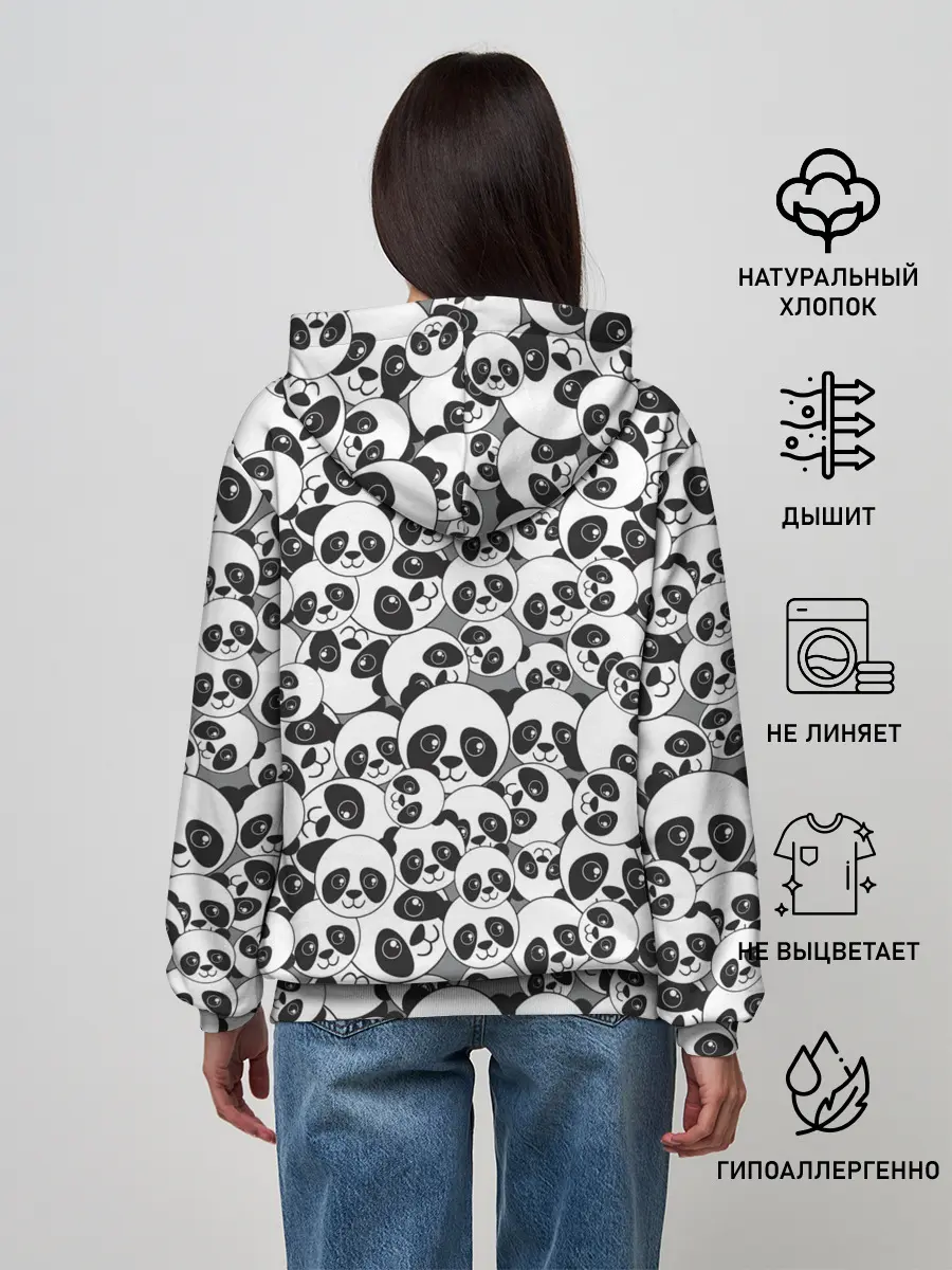 Женское худи / ПАНДОЧКИ