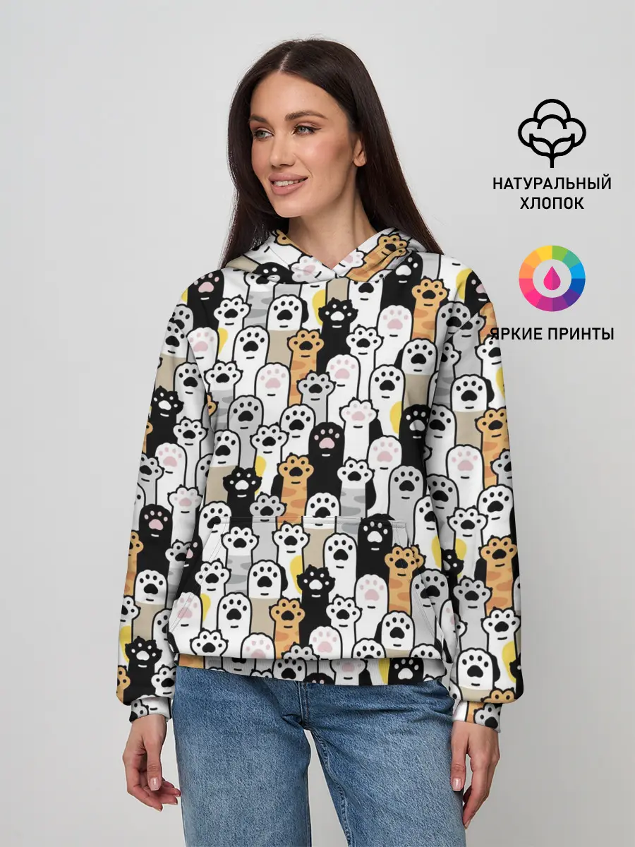 Женское худи / ЛАПКИ