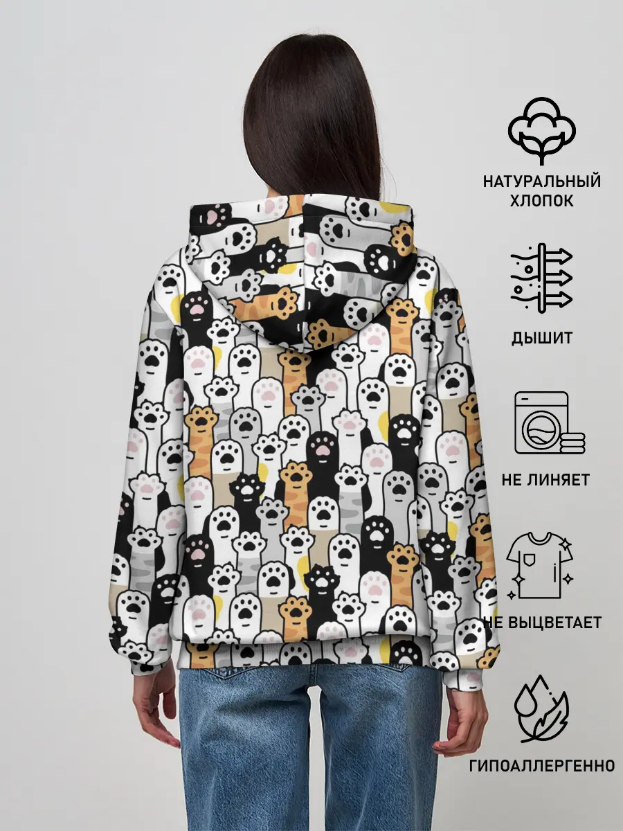 Женское худи / ЛАПКИ