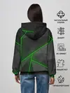 Женское худи / Неоновые линии