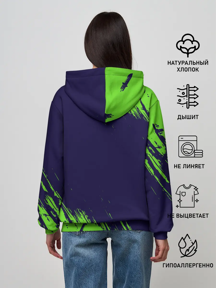 Женское худи / FREE FIRE / ФРИ ФАЕР