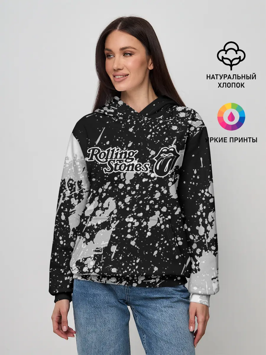 Женское худи / Rolling Stones