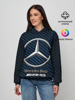 Женское худи / MERCEDES / МЕРСЕДЕС