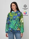 Женское худи / Ирисы Ван Гога