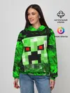 Женское худи / MINECRAFT CREEPER