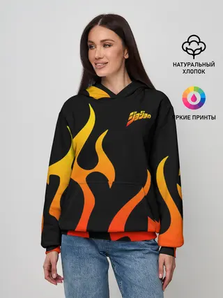 Женское худи / JoJo Bizarre Adventure