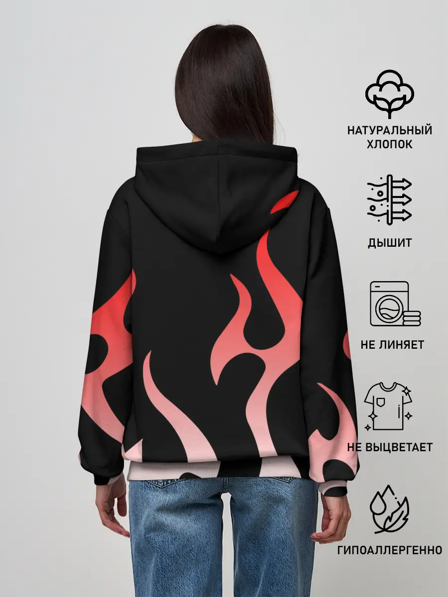 Женское худи / Приключения ДжоДжо