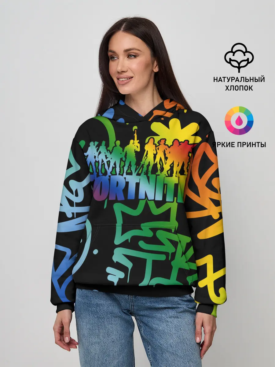 Женское худи / Fortnite