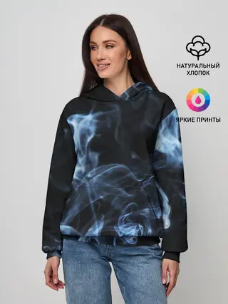 Женское худи / ДЫМ