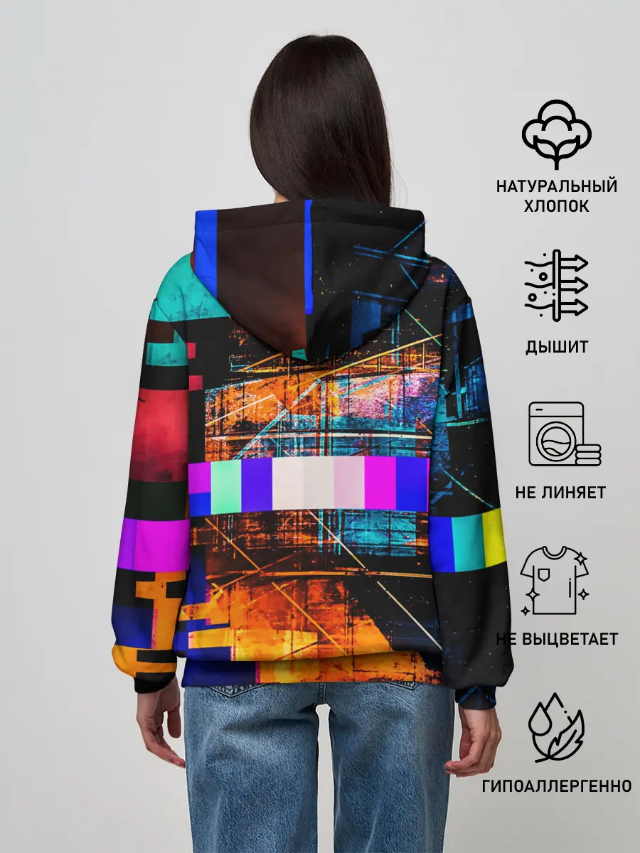 Женское худи / ПОМЕХИ