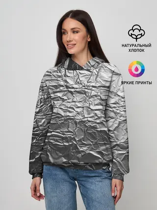 Женское худи / Фольга