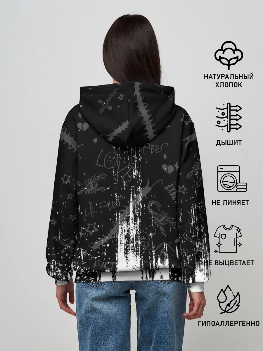 Женское худи / LIL PEEP / ЛИЛ ПИП