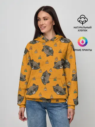 Женское худи / Енотики