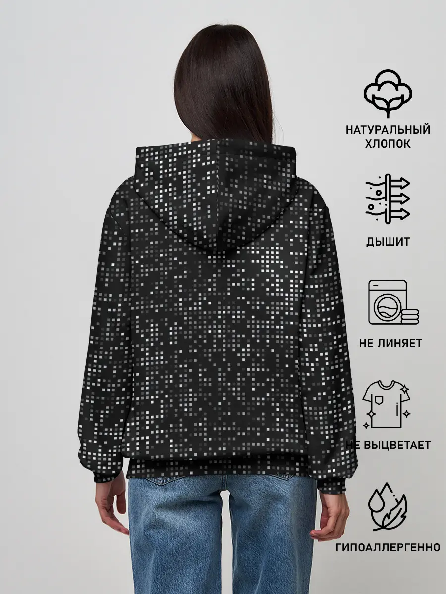 Женское худи / Блестящие полутона