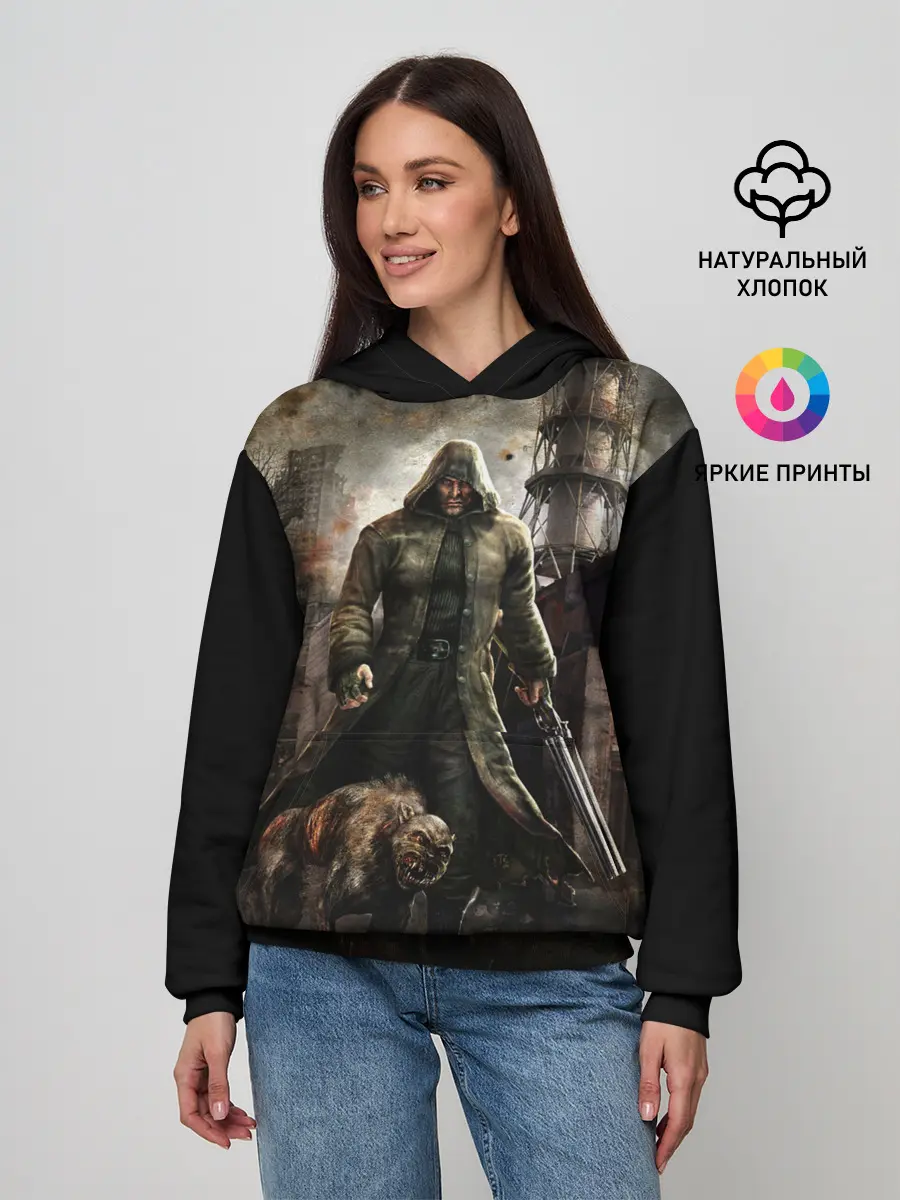 Женское худи / S.T.A.L.K.E.R. Man Made Hell