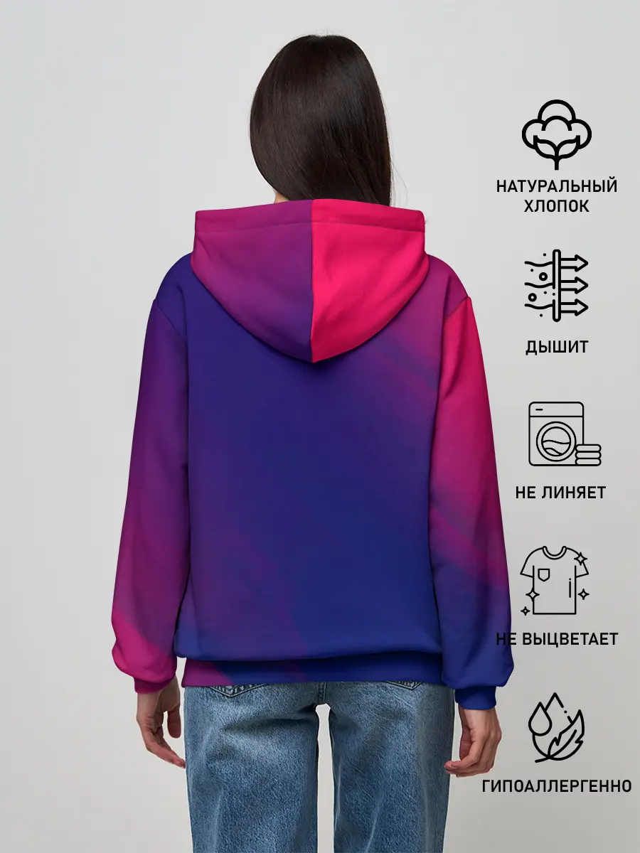 Женское худи / MITSUBISHI / МИТСУБИСИ