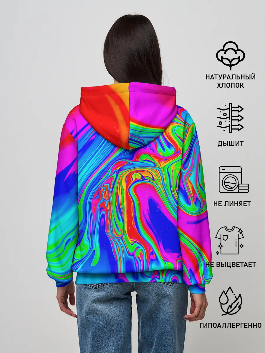 Женское худи / Краска