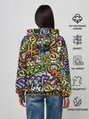 Женское худи / Уличные граффити