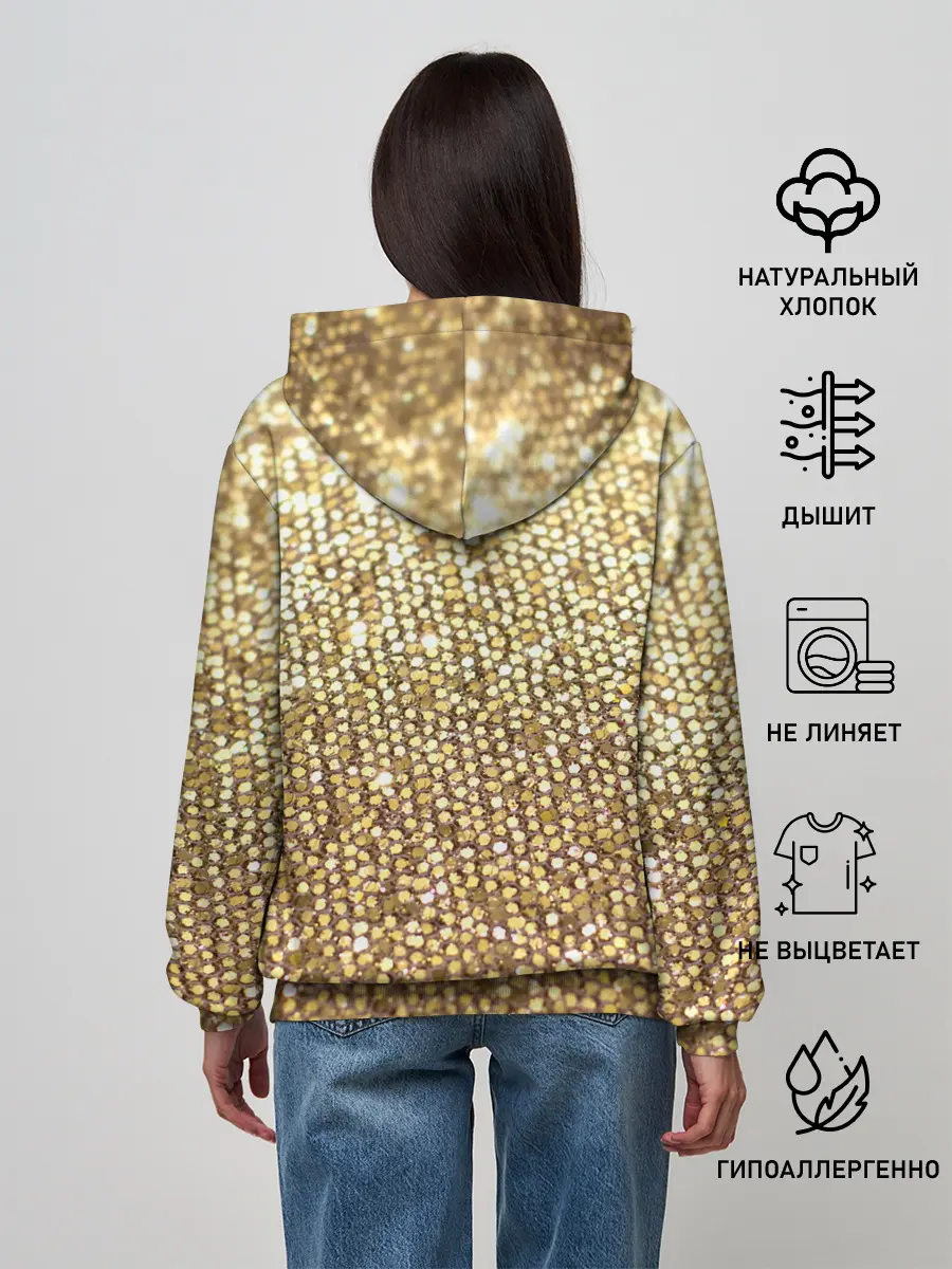 Женское худи / Блёстки