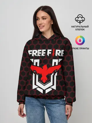 Женское худи / FREE FIRE / ФРИ ФАЕР