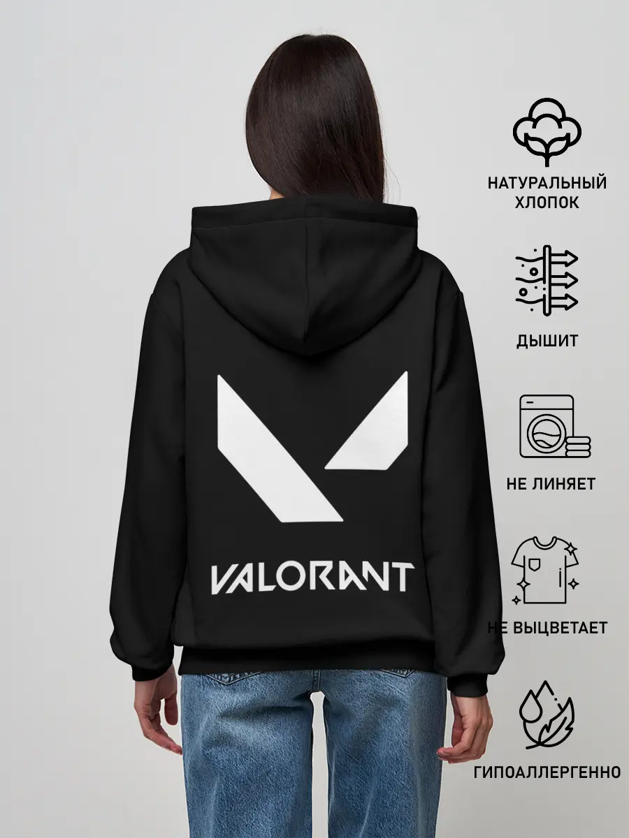 Женское худи / VALORANT OMEN