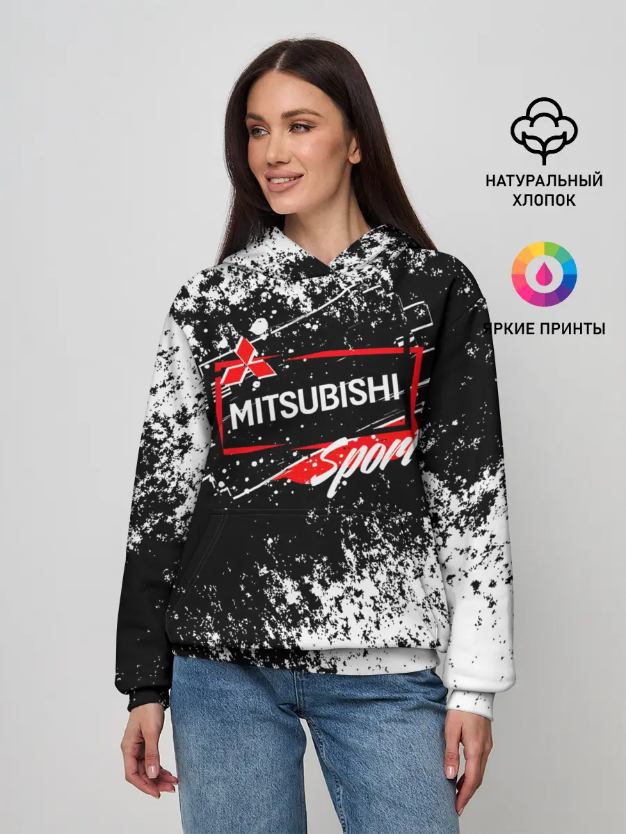 Женское худи / Mitsubishi SPORT