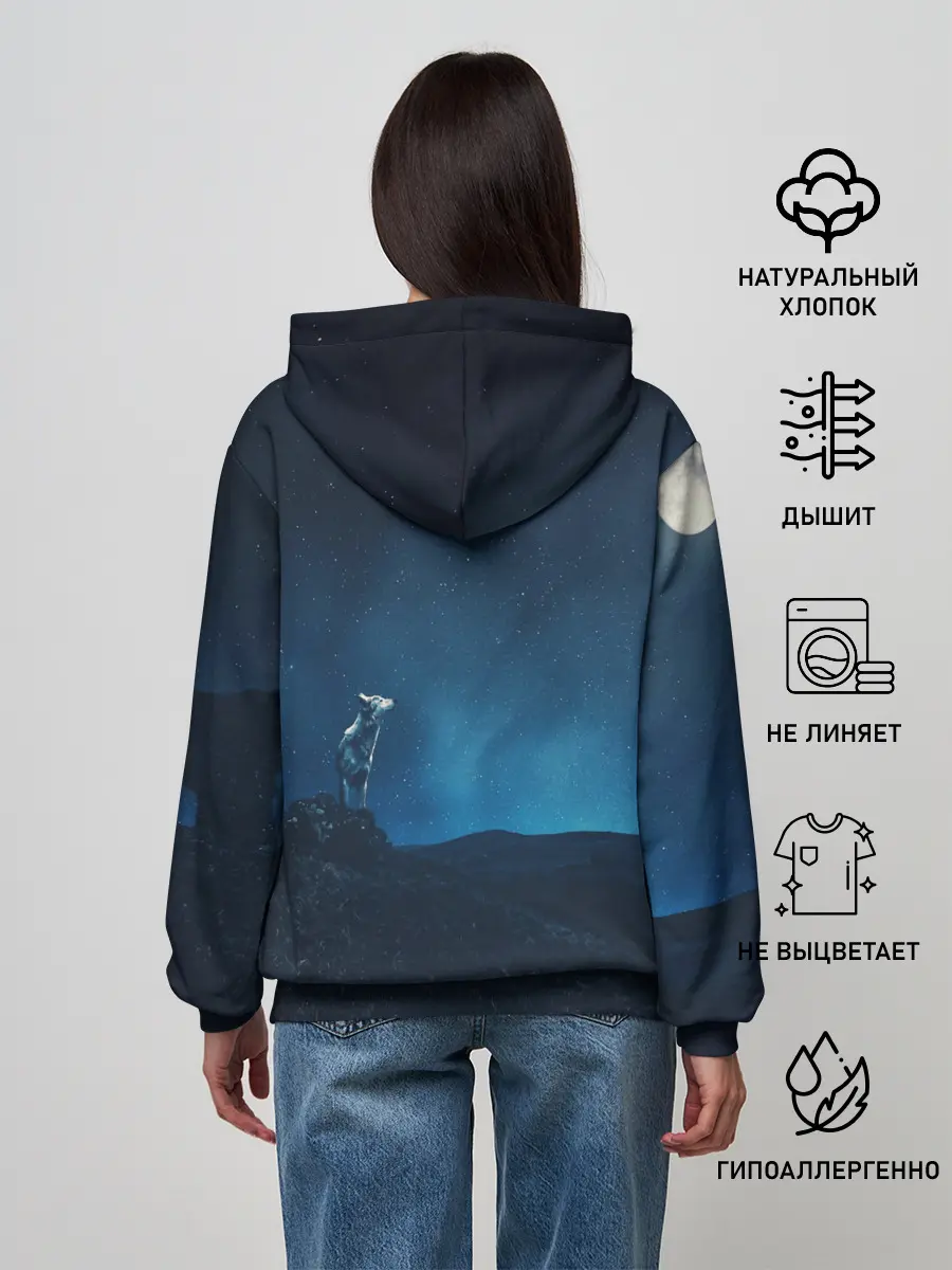 Женское худи / WOLF