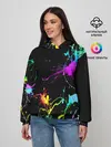 Женское худи / НЕОНОВЫЕ КРАСКИ