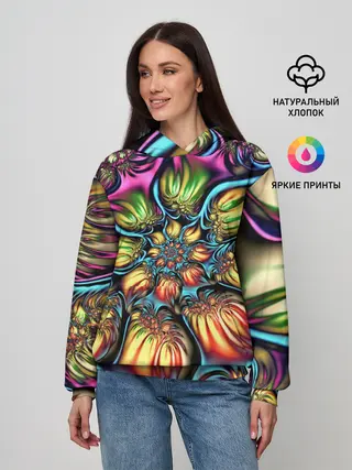 Женское худи / Абстракция