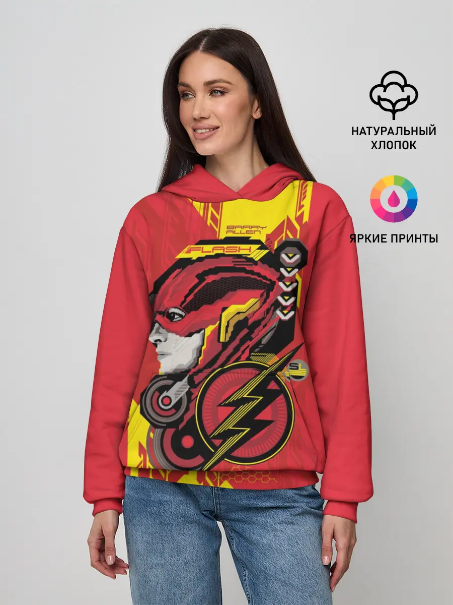 Женское худи / The Flash