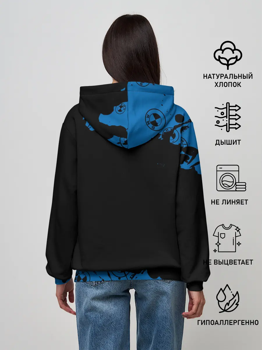 Женское худи / BMW / БМВ