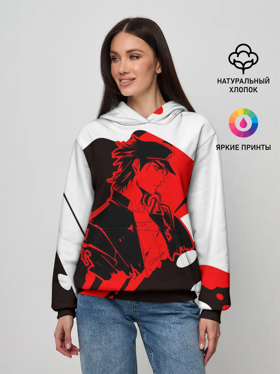 Женское худи / Приключения ДжоДжо