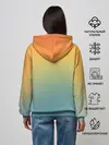 Женское худи / Мягкий летний градиент