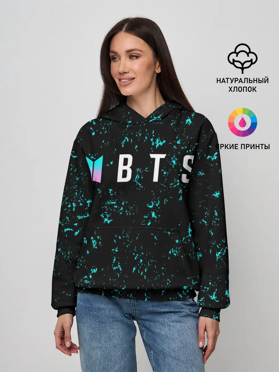 Женское худи / BTS / БТС