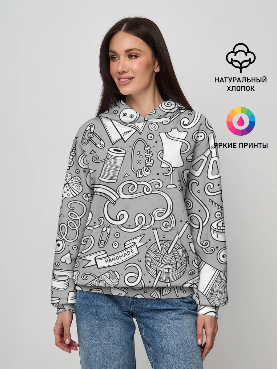 Женское худи / handmade