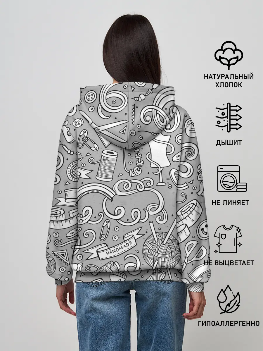 Женское худи / handmade