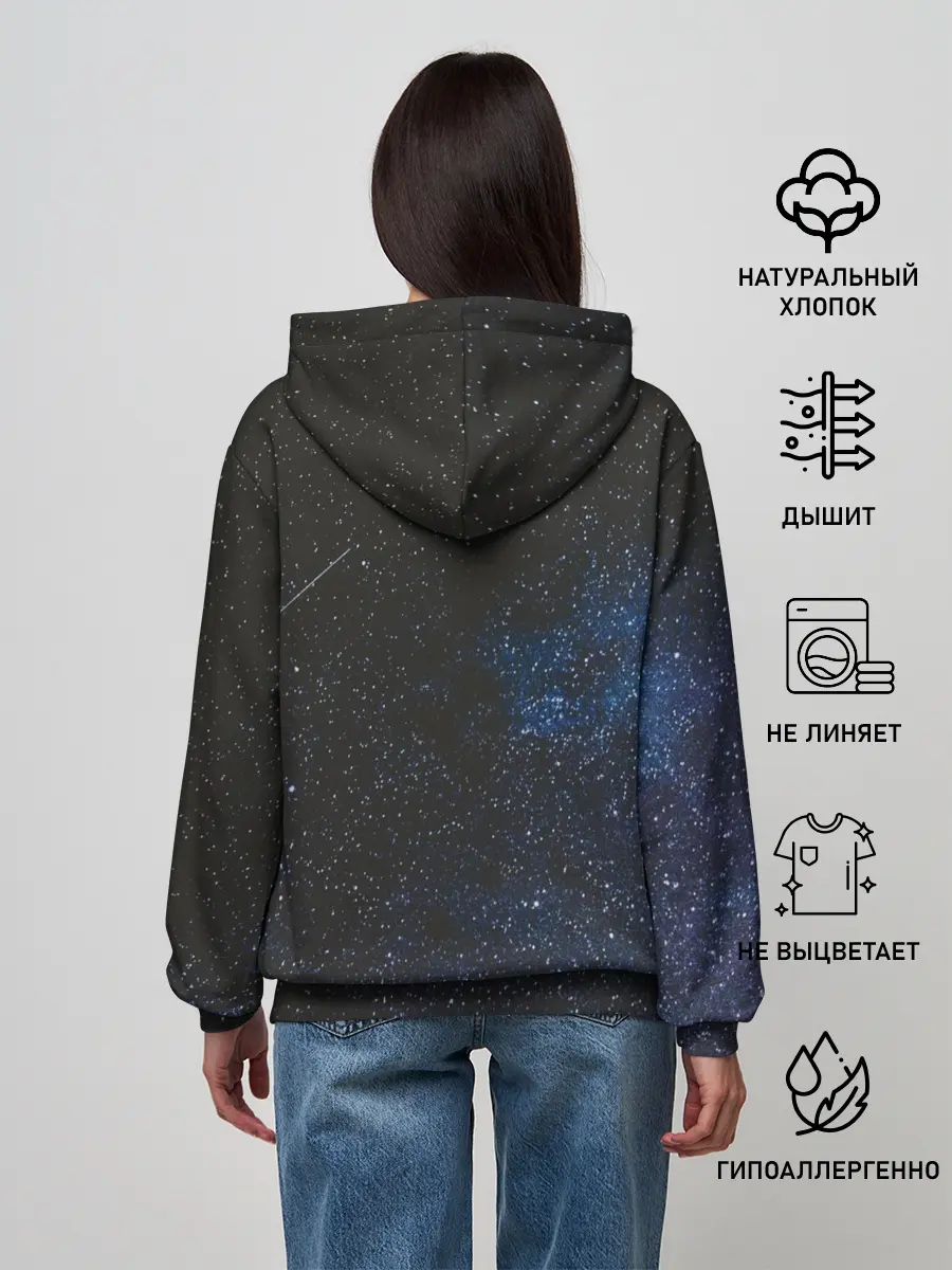 Женское худи / galaxy BoJack