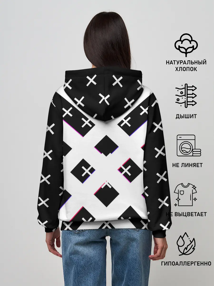 Женское худи / Pepe в очках EZ