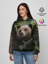 Женское худи / Медведь