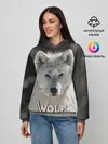 Женское худи / Волк