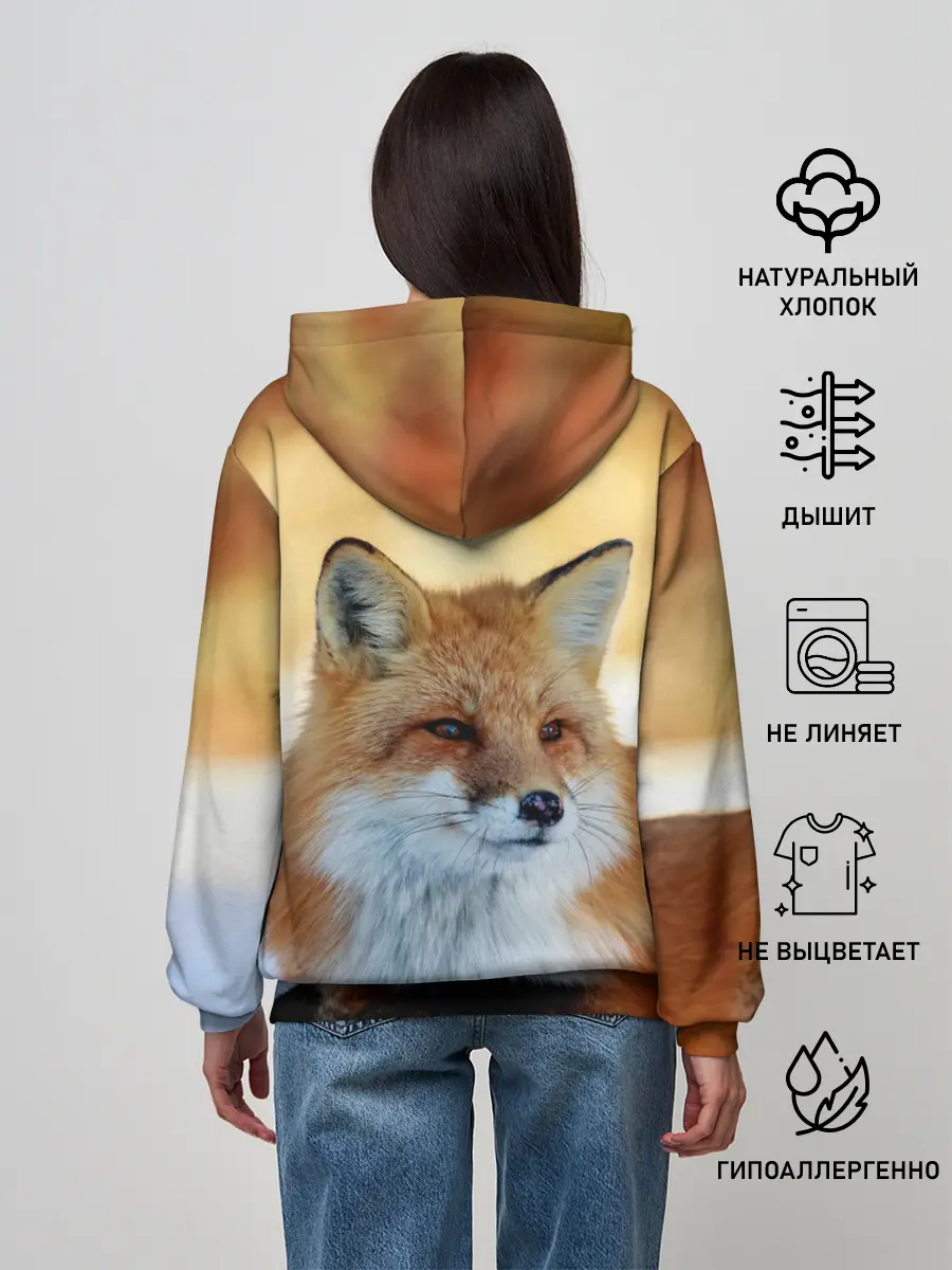 Женское худи / Лиса
