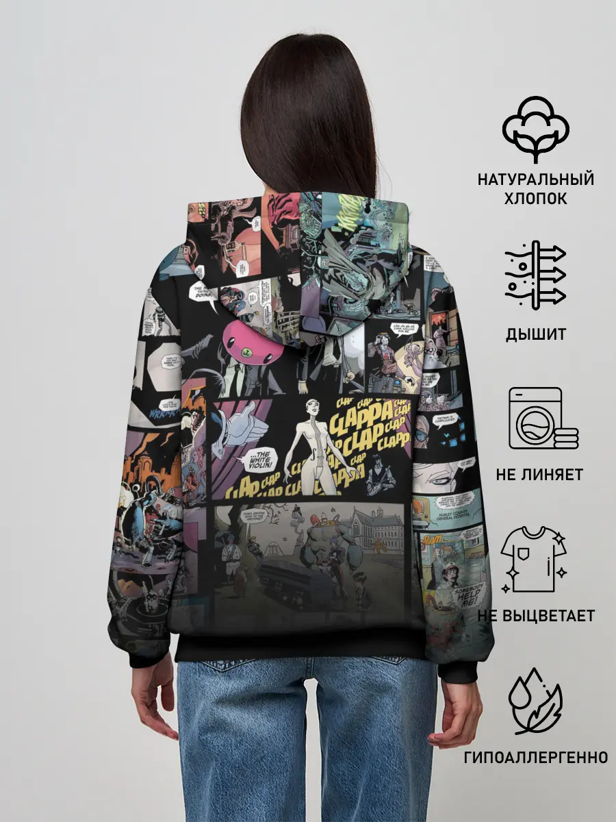 Женское худи / Амбрелла, Хэйзел и Ча-Ча