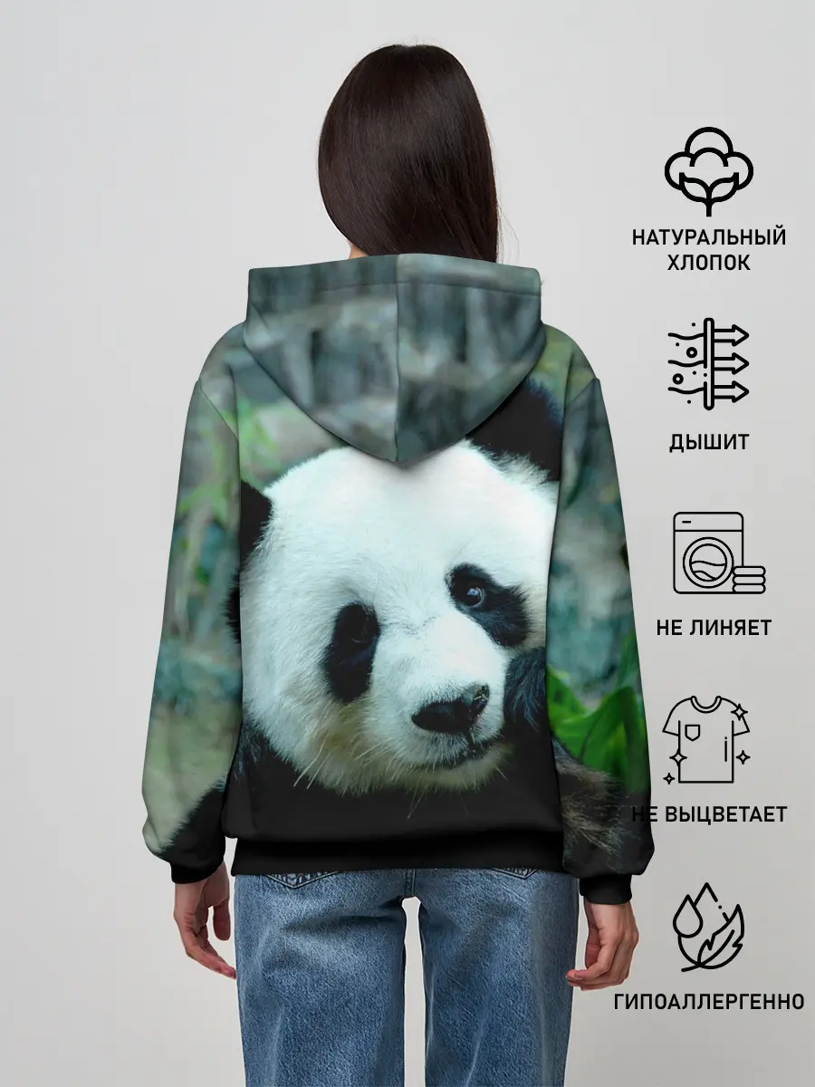 Женское худи / Панда