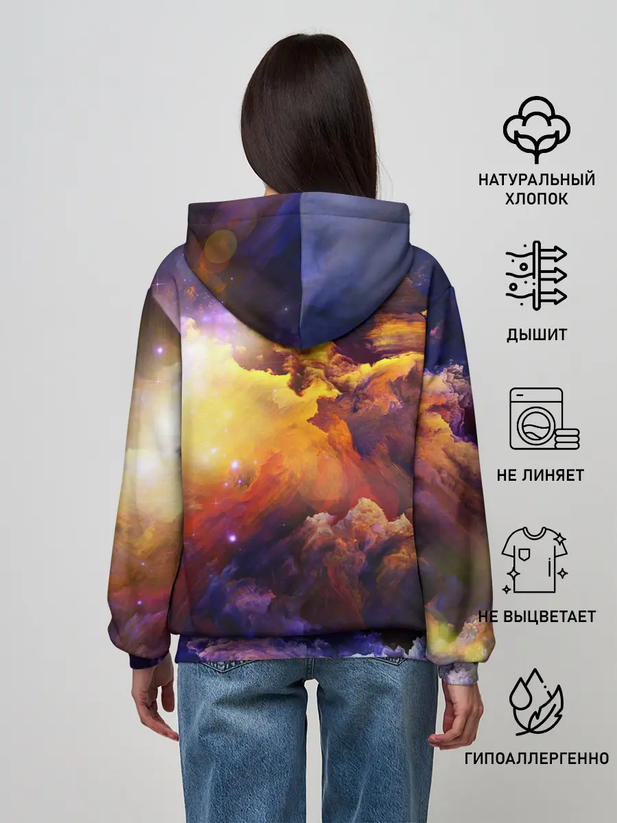 Женское худи / Яркий свет