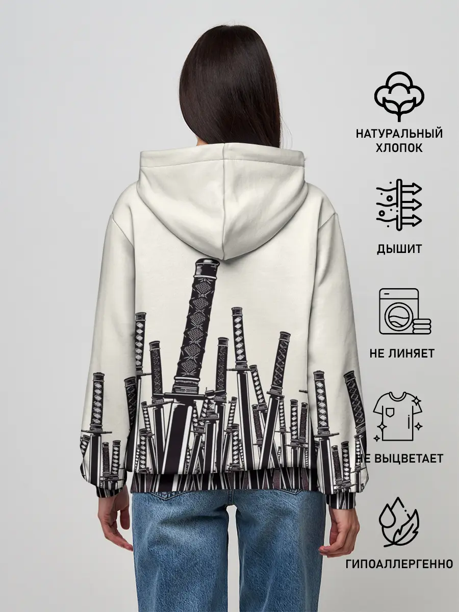 Женское худи / Призрак Цусимы