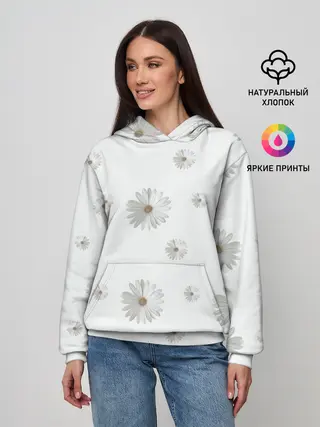 Женское худи / Ромашки